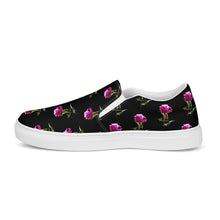 Load image into Gallery viewer, Women’s ROSES OF LOVE slip-on canvas shoes