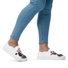 Load image into Gallery viewer, Women’s JAPAN “ENCHANTED GARDEN” slip-on canvas shoes