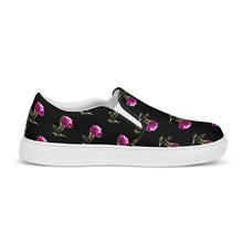 Load image into Gallery viewer, Women’s ROSES OF LOVE slip-on canvas shoes