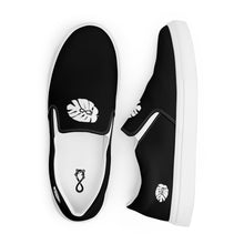 Load image into Gallery viewer, Men’s MAX-OLOGY “COBRA NOIR” By INFINITY COBRA: The Men’s slip-on canvas shoes