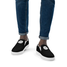 Load image into Gallery viewer, Men’s MAX-OLOGY “COBRA NOIR” By INFINITY COBRA: The Men’s slip-on canvas shoes