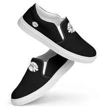 Load image into Gallery viewer, Men’s MAX-OLOGY “COBRA NOIR” By INFINITY COBRA: The Men’s slip-on canvas shoes
