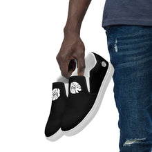 Load image into Gallery viewer, Men’s MAX-OLOGY “COBRA NOIR” By INFINITY COBRA: The Men’s slip-on canvas shoes