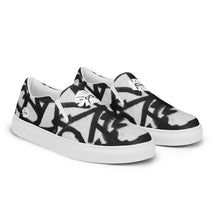 Load image into Gallery viewer, Men’s MAX-OLOGY “SCRIBBLE” By INFINITY COBRA: Men’s slip-on canvas shoes