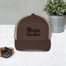 Load image into Gallery viewer, “AURA TRUCKER”: The Trucker Cap from HUSTLE INNA RAIN