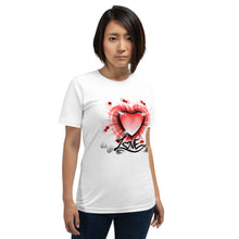 Load image into Gallery viewer, AIR BRUSH HEART: THE•EXP BRAND Short-Sleeve T-Shirt