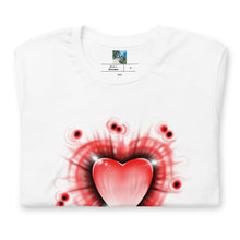 Load image into Gallery viewer, AIR BRUSH HEART: THE•EXP BRAND Short-Sleeve T-Shirt