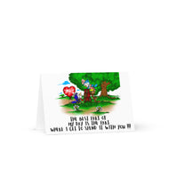 HAPPY ANNIVERSARY “LOVE BIRDS” Greeting card