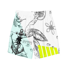 Load image into Gallery viewer, CREW ATLANTIS: Botanical ShipWreck swim trunks
