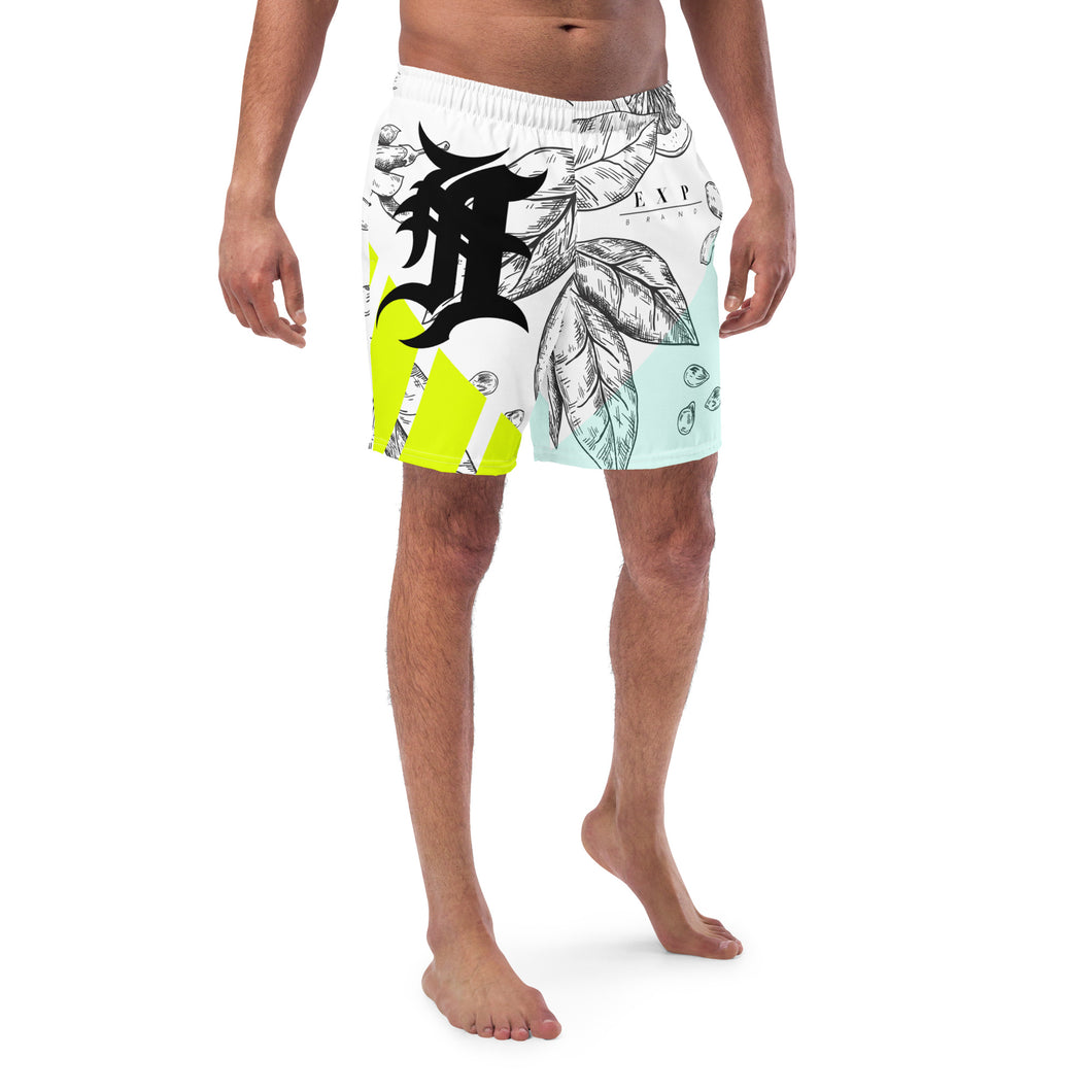 CREW ATLANTIS: Botanical ShipWreck swim trunks