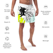 Load image into Gallery viewer, CREW ATLANTIS: Botanical ShipWreck swim trunks
