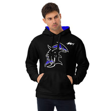 Load image into Gallery viewer, The DARK CITY SHARKS Custom Hoodie
