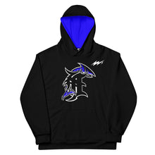 Load image into Gallery viewer, The DARK CITY SHARKS Custom Hoodie
