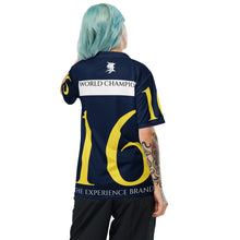 Load image into Gallery viewer, THE EXPERIENCE “SKY KAPTAINS” Recycled sports jersey
