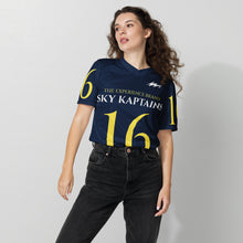 Load image into Gallery viewer, THE EXPERIENCE “SKY KAPTAINS” Recycled sports jersey
