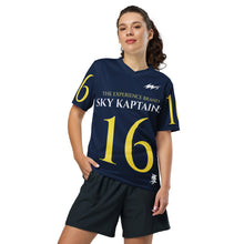 Load image into Gallery viewer, THE EXPERIENCE “SKY KAPTAINS” Recycled sports jersey
