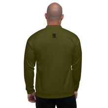 Load image into Gallery viewer, Men &amp; Women’s CAMOUFLAGE GREEN Bomber Jacket
