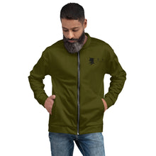 Load image into Gallery viewer, Men &amp; Women’s CAMOUFLAGE GREEN Bomber Jacket
