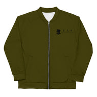 Men & Women’s CAMOUFLAGE GREEN Bomber Jacket