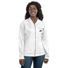 Load image into Gallery viewer, Men’s and Women’s LIGHTNING BOLT Bomber Jacket
