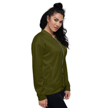 Load image into Gallery viewer, Men &amp; Women’s CAMOUFLAGE GREEN Bomber Jacket
