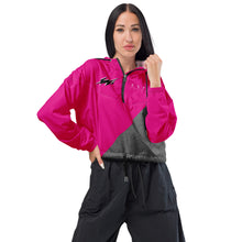 Load image into Gallery viewer, Women’s DRAGONFRUIT cropped windbreaker
