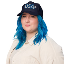 Load image into Gallery viewer, USA EXPERIENCE Foam trucker hat
