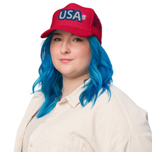 Load image into Gallery viewer, USA EXPERIENCE Foam trucker hat
