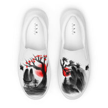 Load image into Gallery viewer, Men’s JAPAN: ENCHANTED GARDEN slip-on canvas shoes
