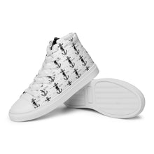 Load image into Gallery viewer, Men’s CREW ATLANTIS “HIDDEN TREASURES” Men’s high top canvas shoes
