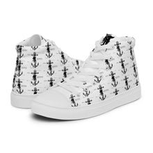 Load image into Gallery viewer, Men’s CREW ATLANTIS “HIDDEN TREASURES” Men’s high top canvas shoes
