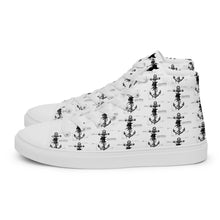 Load image into Gallery viewer, Men’s CREW ATLANTIS “HIDDEN TREASURES” Men’s high top canvas shoes
