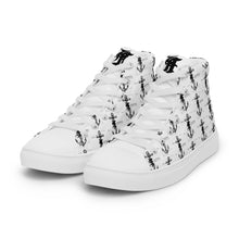 Load image into Gallery viewer, Men’s CREW ATLANTIS “HIDDEN TREASURES” Men’s high top canvas shoes
