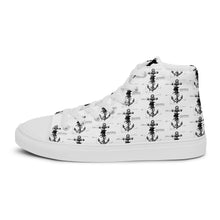 Load image into Gallery viewer, Men’s CREW ATLANTIS “HIDDEN TREASURES” Men’s high top canvas shoes
