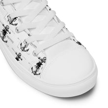 Load image into Gallery viewer, Men’s CREW ATLANTIS “HIDDEN TREASURES” Men’s high top canvas shoes
