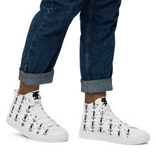 Load image into Gallery viewer, Men’s CREW ATLANTIS “HIDDEN TREASURES” Men’s high top canvas shoes
