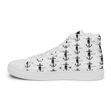 Load image into Gallery viewer, Men’s CREW ATLANTIS “HIDDEN TREASURES” Men’s high top canvas shoes
