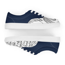 Load image into Gallery viewer, Men’s “THE MESSAGE” lace-up canvas shoes
