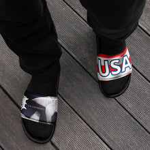 Load image into Gallery viewer, Men’s STARS &amp; STRIPES “USA SLIDES”
