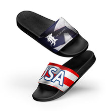 Load image into Gallery viewer, Men’s STARS &amp; STRIPES “USA SLIDES”
