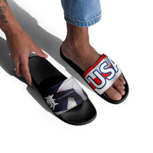 Load image into Gallery viewer, Men’s STARS &amp; STRIPES “USA SLIDES”
