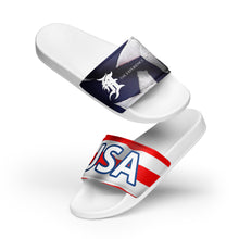 Load image into Gallery viewer, Men’s STARS &amp; STRIPES “USA SLIDES”
