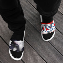 Load image into Gallery viewer, Men’s STARS &amp; STRIPES “USA SLIDES”
