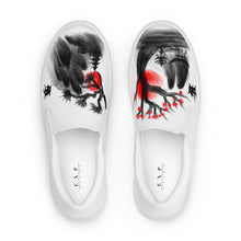 Load image into Gallery viewer, Men’s JAPAN: ENCHANTED GARDEN slip-on canvas shoes
