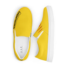 Load image into Gallery viewer, Men’s LIGHTNING by THE EXPERIENCE BRAND Custom slip-on canvas shoes
