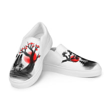 Load image into Gallery viewer, Men’s JAPAN: ENCHANTED GARDEN slip-on canvas shoes
