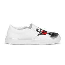 Load image into Gallery viewer, Men’s JAPAN: ENCHANTED GARDEN slip-on canvas shoes
