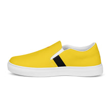 Load image into Gallery viewer, Men’s LIGHTNING by THE EXPERIENCE BRAND Custom slip-on canvas shoes
