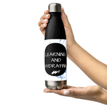 Load image into Gallery viewer, HYDRATION and EDUCATION Stainless Steel Water Bottle
