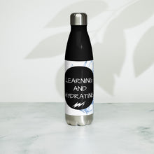 Load image into Gallery viewer, HYDRATION and EDUCATION Stainless Steel Water Bottle
